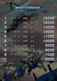 Image n° 5 - scores : Strikers 1945 II Image n° 5 - scores : Strikers 1945 II