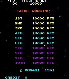 Image n° 5 - scores : Scramble (Model Racing, Italian bootleg) Image n° 5 - scores : Scramble (Model Racing, Italian bootleg)