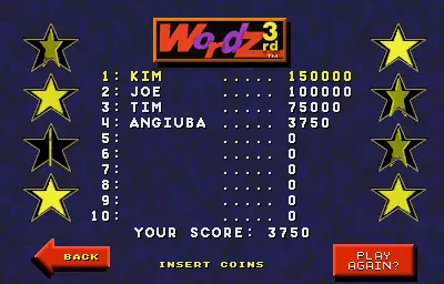 Image n° 2 - scores : Touchmaster 4000 (v6.02 England) Image n° 2 - scores : Touchmaster 4000 (v6.02 England)