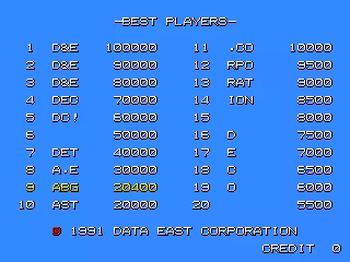 Image n° 3 - scores : Tumble Pop (bootleg set 2) Image n° 3 - scores : Tumble Pop (bootleg set 2)