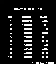 Image n° 5 - scores : Up'n Down (315-5030) Image n° 5 - scores : Up'n Down (315-5030)