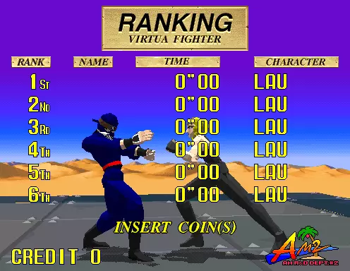 Image n° 5 - scores : Virtua Fighter Image n° 5 - scores : Virtua Fighter