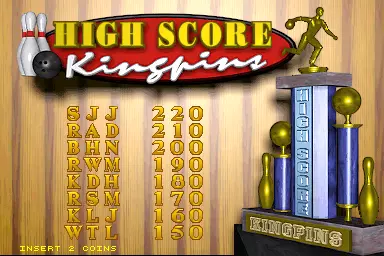 Image n° 5 - scores : World Class Bowling (v1.3J, Japan) Image n° 5 - scores : World Class Bowling (v1.3J, Japan)