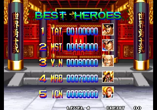 Image n° 5 - scores : World Heroes 2 (ALH-006)