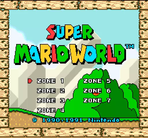 Image n° 4 - select : Super Mario World (Nintendo Super System)