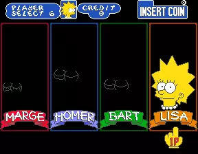 Image n° 6 - select : The Simpsons (2 Players World, set 1)