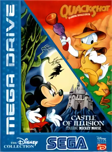 Image n° 1 - box : Disney Collection - Castle of Illusion & Quackshot