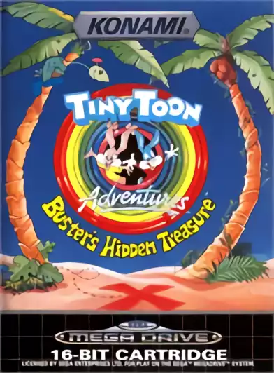 Image n° 1 - box : Tiny Toon Adventures - Buster's Hidden Treasure Image n° 1 - box : Tiny Toon Adventures - Buster's Hidden Treasure