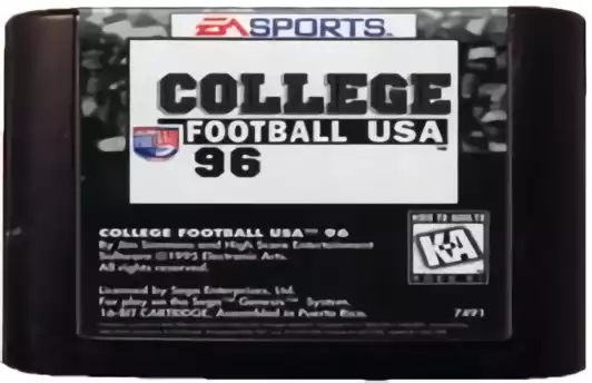 Image n° 2 - carts : College Football USA 96