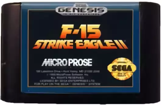 Image n° 2 - carts : F-15 Strike Eagle II Image n° 2 - carts : F-15 Strike Eagle II