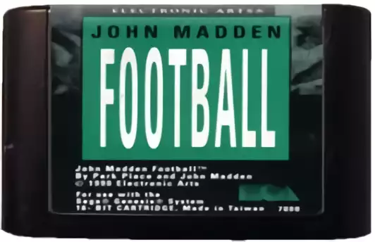 Image n° 2 - carts : John Madden Football 93 - Championship Edition