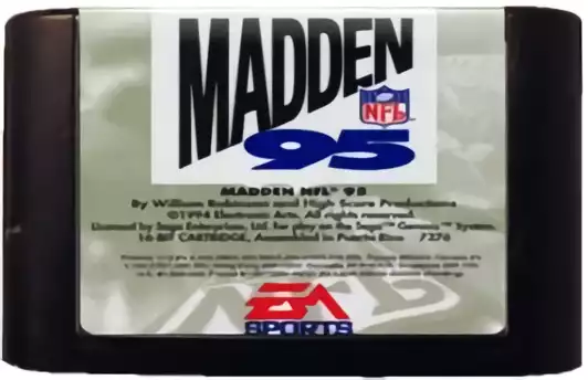 Image n° 2 - carts : Madden NFL 95