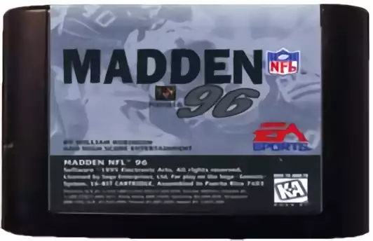 Image n° 2 - carts : Madden NFL 96