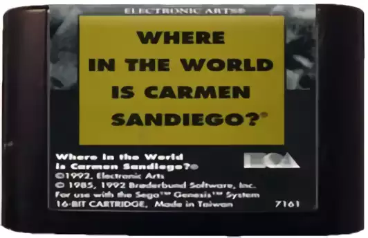 Image n° 2 - carts : Where in the World is Carmen Sandiego