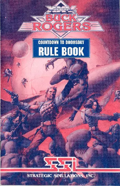 manual for Buck Rogers - Countdown to Doomsday