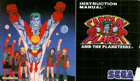 manual for Captain Planet and the Planeteers
