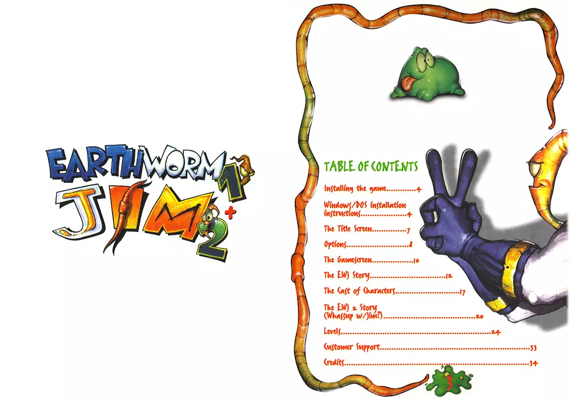 manual for Earthworm Jim 2