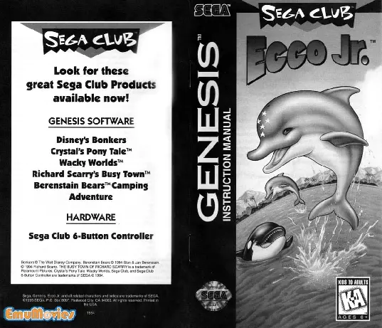 manual for ECCO Jr.