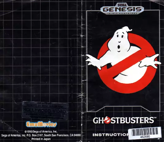 manual for Ghostbusters