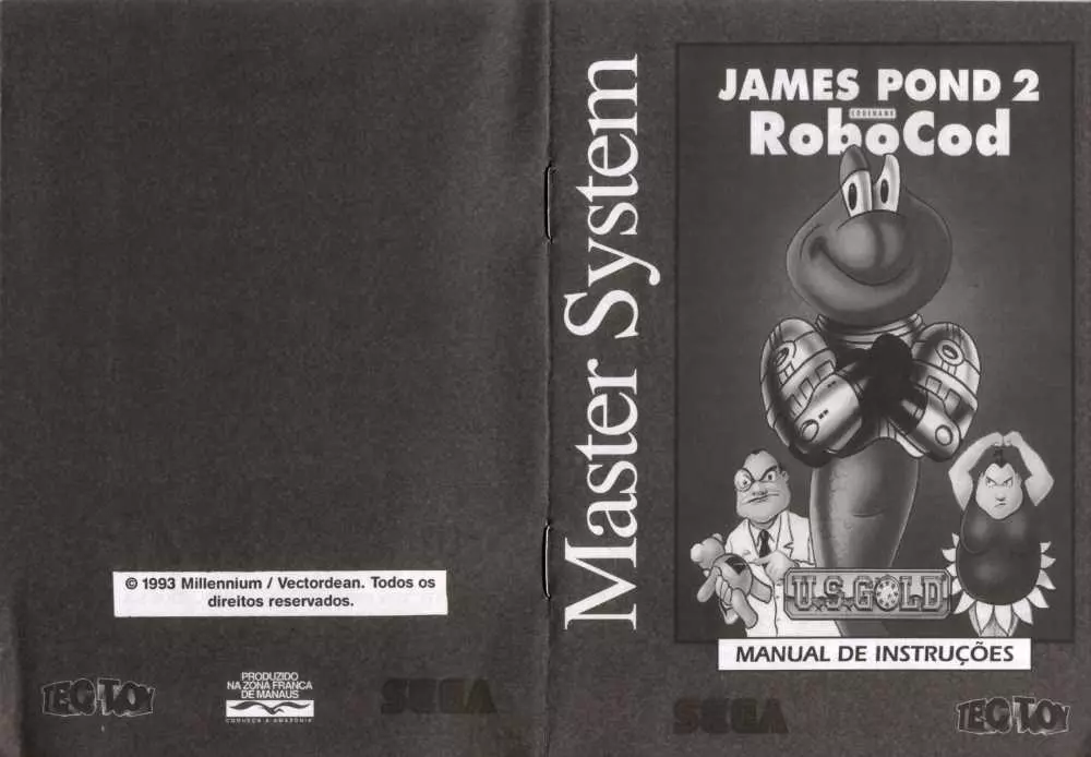 manual for James Pond II - Codename RoboCod