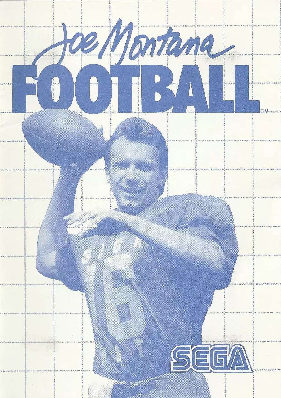 manual for Joe Montana Football