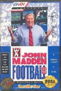 manual for John Madden Football 93