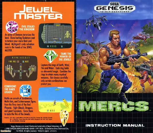 manual for Mercs