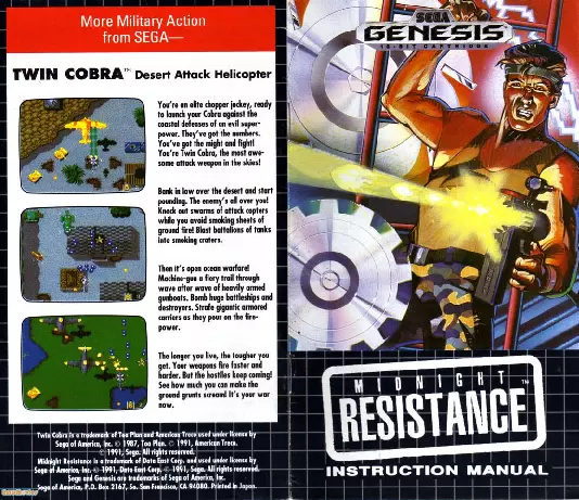 manual for Midnight Resistance