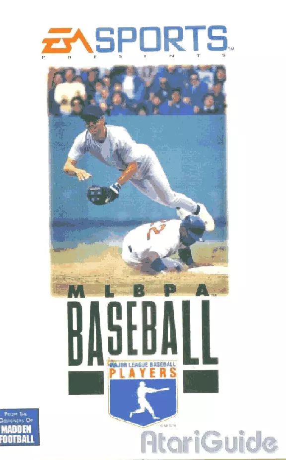 manual for MLBPA Baseball