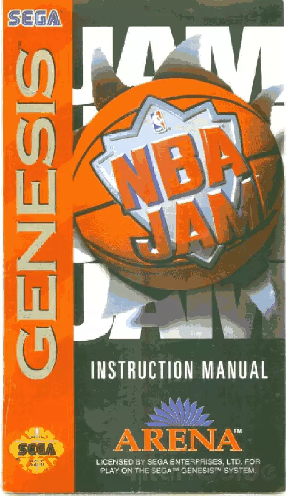 manual for NBA Jam