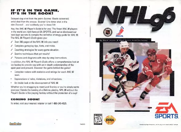 manual for NHL 96