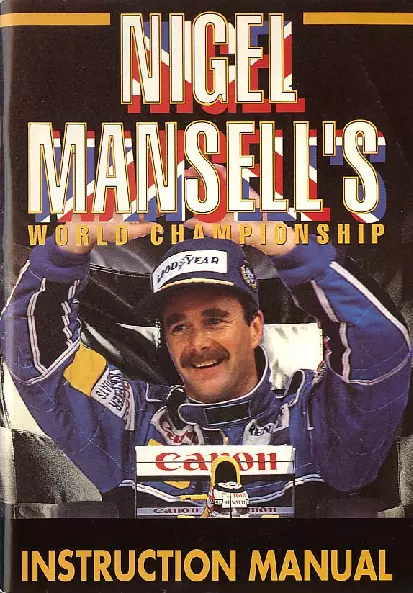 manual for Nigel Mansell's World Championship