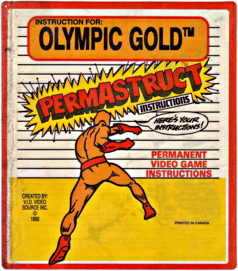 manual for Olympic Gold