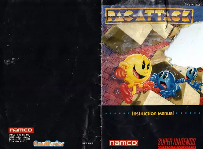 manual for Pac-Attack