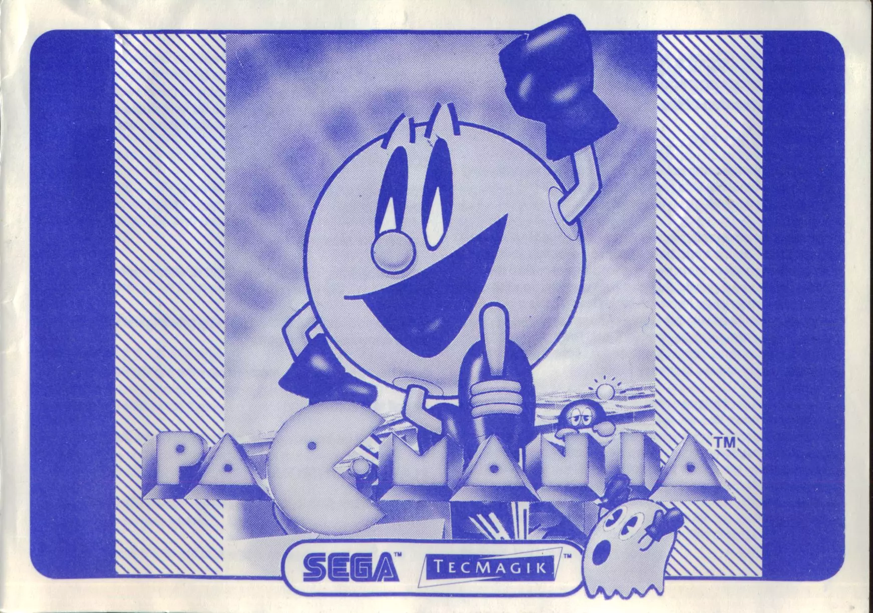 manual for Pac-Mania