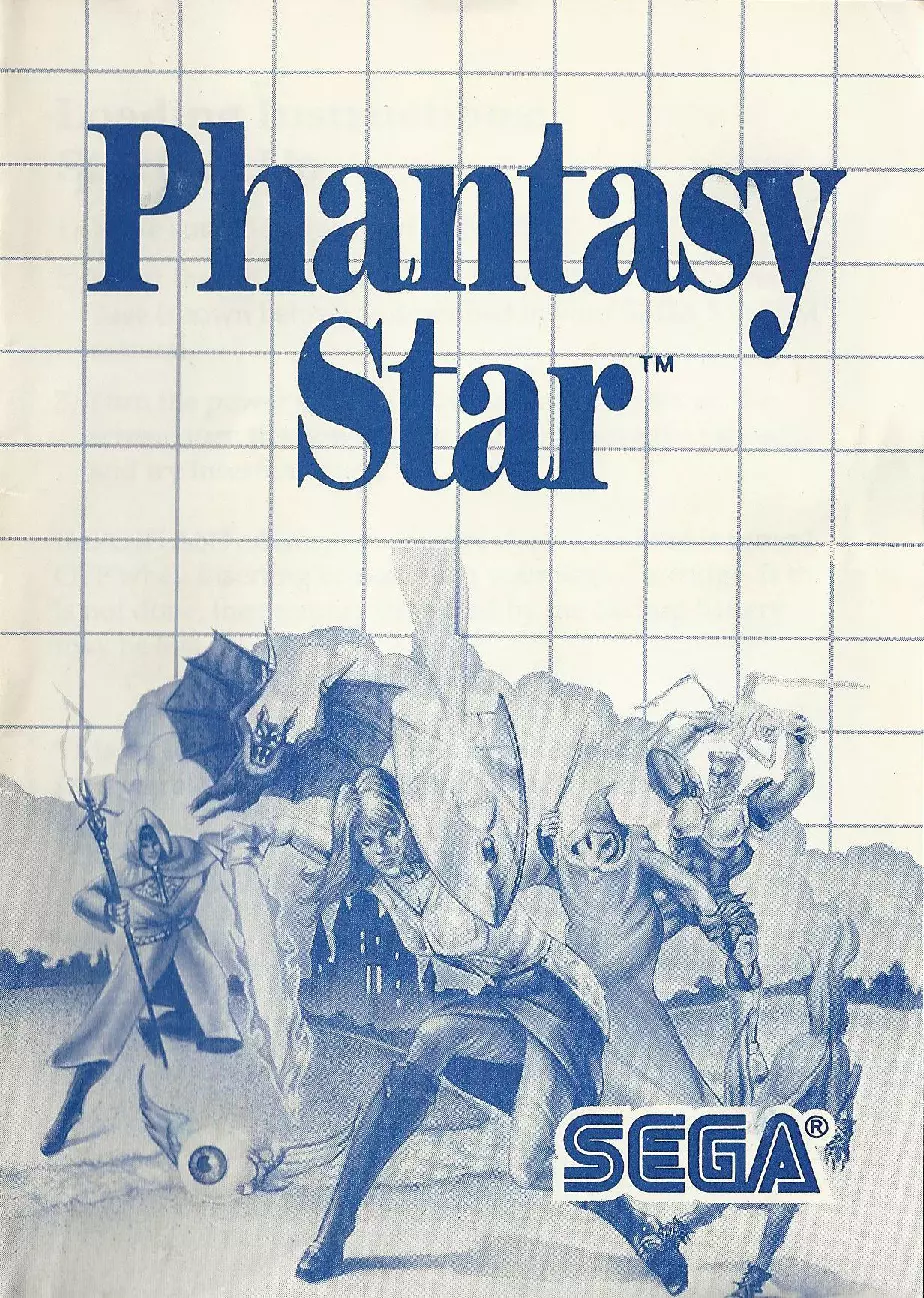 manual for Phantasy Star IV