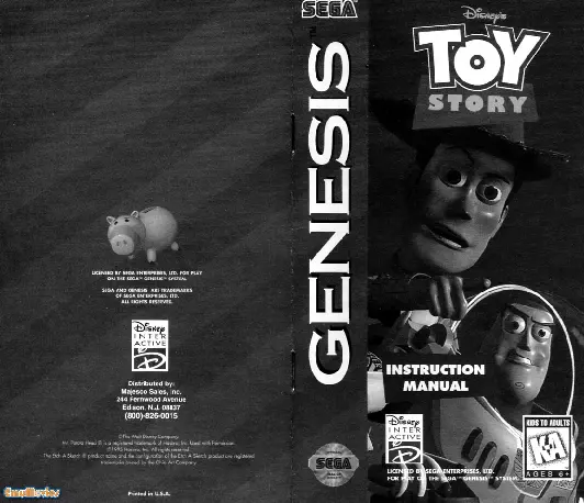manual for Toy Story