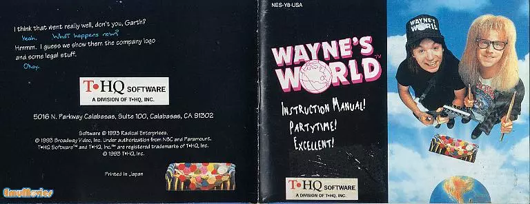 manual for Wayne's World
