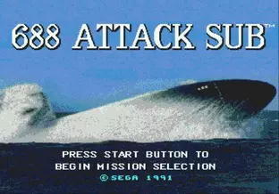 Image n° 9 - screenshots  : 688 Attack Sub