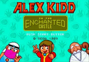 Image n° 10 - screenshots  : Alex Kidd in the Enchanted Castle