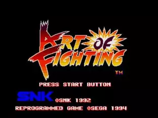 Image n° 1 - screenshots  : Art of Fighting