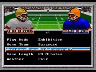 Image n° 4 - screenshots  : Bill Walsh College Football