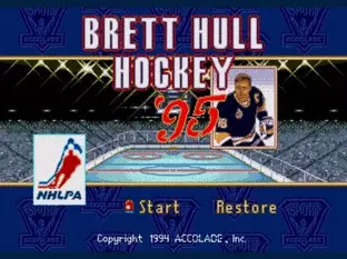 Image n° 9 - screenshots  : Brett Hull Hockey 95