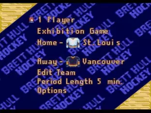 Image n° 8 - screenshots  : Brett Hull Hockey 95