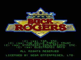 Image n° 3 - screenshots  : Buck Rogers - Countdown to Doomsday