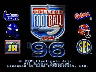 Image n° 5 - screenshots  : College Football USA 96