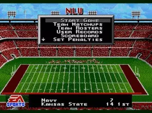 Image n° 3 - screenshots  : College Football USA 97