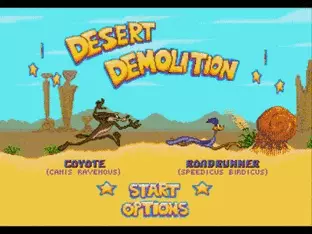 Image n° 1 - screenshots  : Desert Demolition