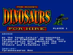 Image n° 8 - screenshots  : Dinosaurs for Hire