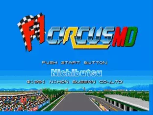 Image n° 1 - screenshots  : F1 Circus MD